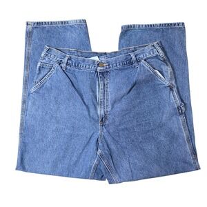 Carhartt Carpenter‎ Jeans B13 DPS Original Dungaree Fit Denim Blue 40x32
